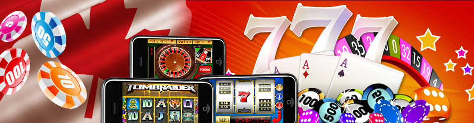 online casino games and canadian flag